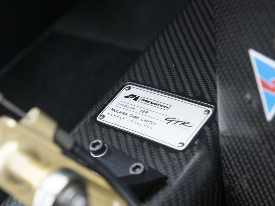 Логотип McLaren F1 GTR Longtail (19R) 1996 года  (фото 40 из 42)